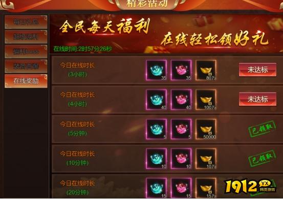 1912yx《大战魂》开服活动